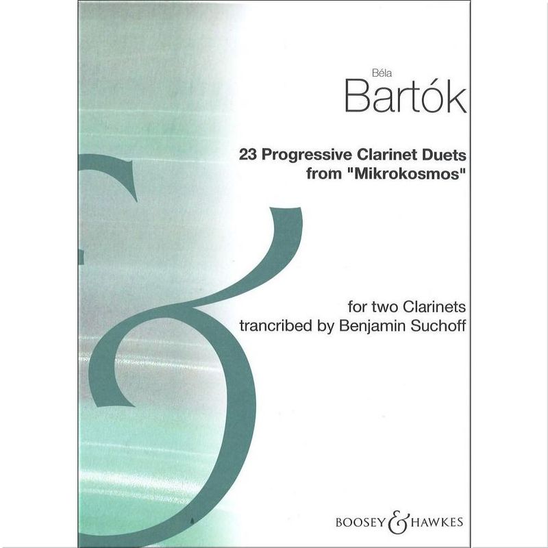 23 Progressive Clarinet Duets, fra Bela Bartoks Mikrokosmos