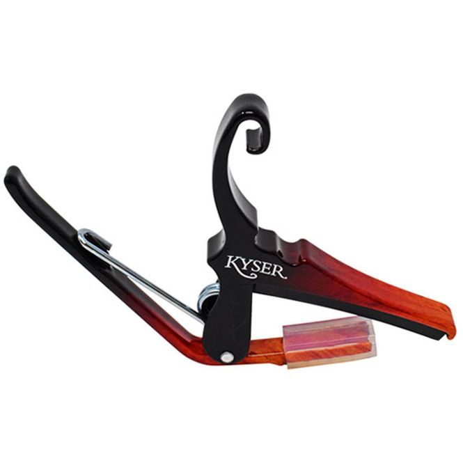 Hovedbilde Kyser KG6SNBA Quick-Change Capo, stålstrengsgitar, Sunburst