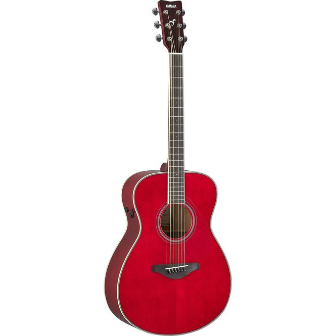 Hovedbilde Yamaha FS-TA TransAcoustic konsertgitar Ruby Red