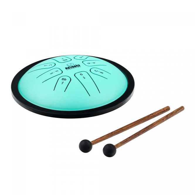 Hovedbilde Meinl NINO982 Steel Tongue Drum, Mintgrønn