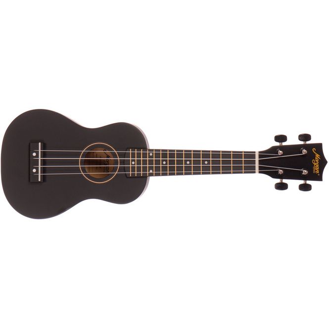 Hovedbilde Morgan Sopran Ukulele UK S 100 BLK, svart, m/bag