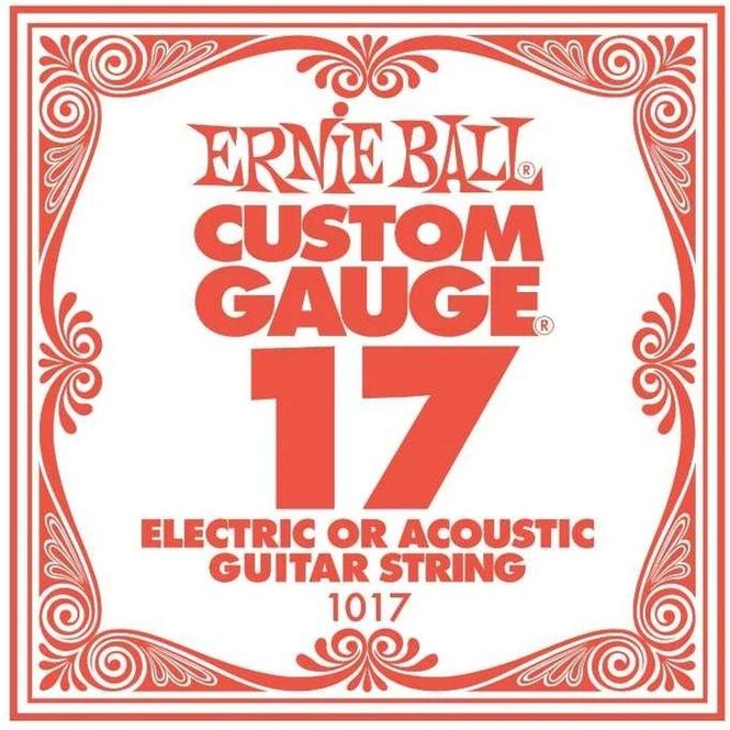 Hovedbilde Ernie Ball 1017 Enkeltstreng 17 for elgitar og akustisk gitar