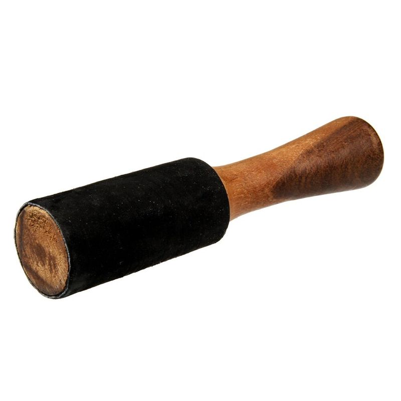Kølle til syngeboller 20x4 cm Lær Svart, SCH-KS-3S