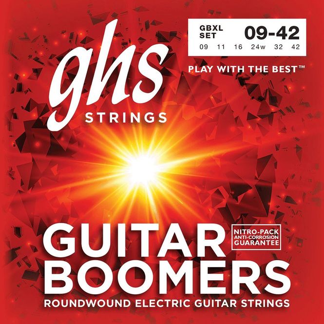 Hovedbilde GHS Guitar Boomers GBXL 09-42 Elgitarstrenger