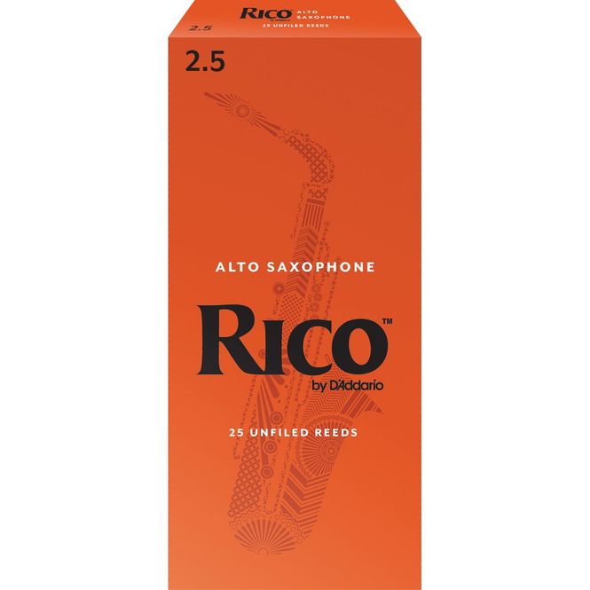 Hovedbilde Rico RIA2525 fliser for sopran-saksofon 2.5, 25 stk