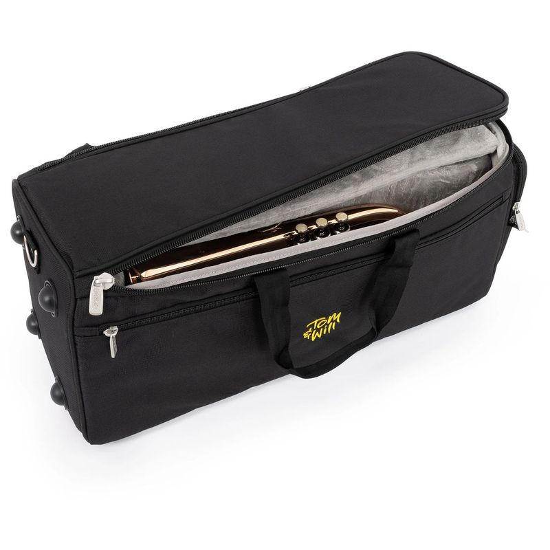Tom & Will Gigbag for 2 stk trompet/flygelhorn/kornett, Svart