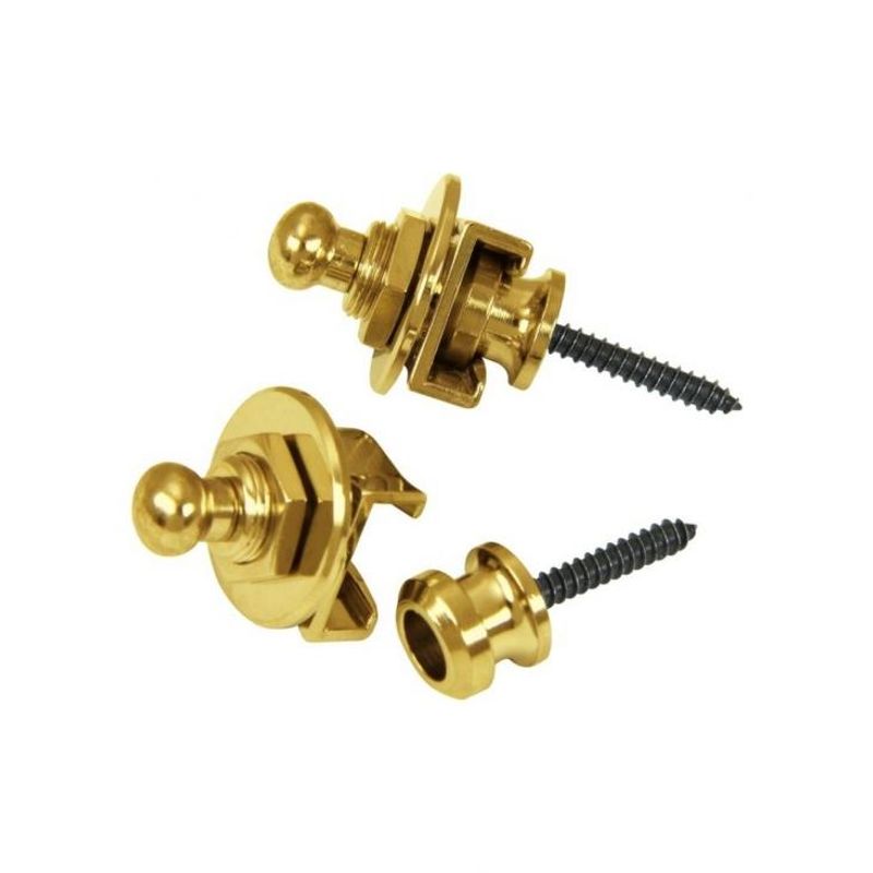 Soundsation SSL-GD Strap Lock, Messing/Gold finish
