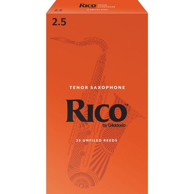 Hovedbilde Rico RKA2525 fliser for tenor-saksofon 2.5, 25 stk