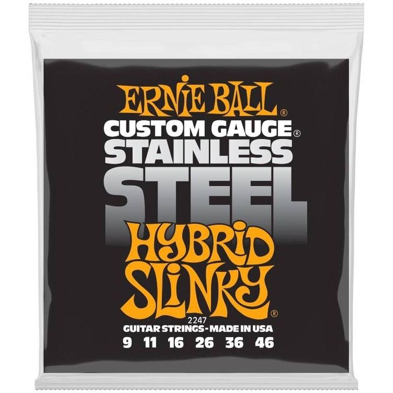 Ernie Ball 2247 Stainless Steel Hybrid Slinky 09-46 elgitarstr.