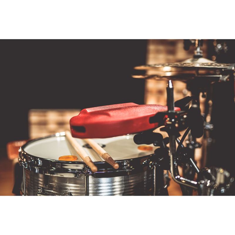 Meinl MPE4R Percussion Block, Low Pitch, Rød