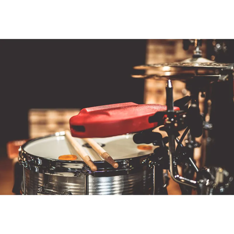 Meinl MPE4R Percussion Block, Low Pitch, Rød