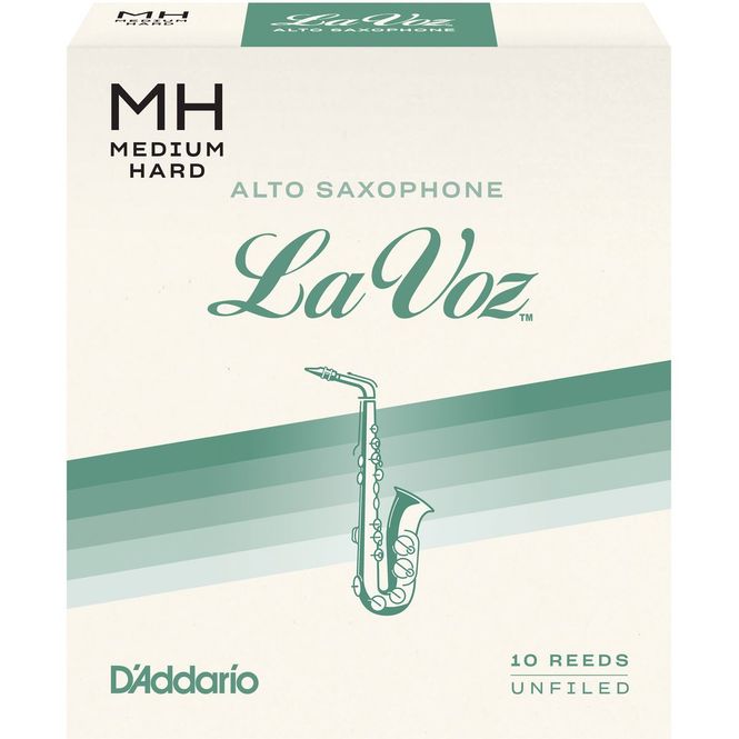 Hovedbilde D'Addario La Voz RJC10MH flis for altsax, medium hard