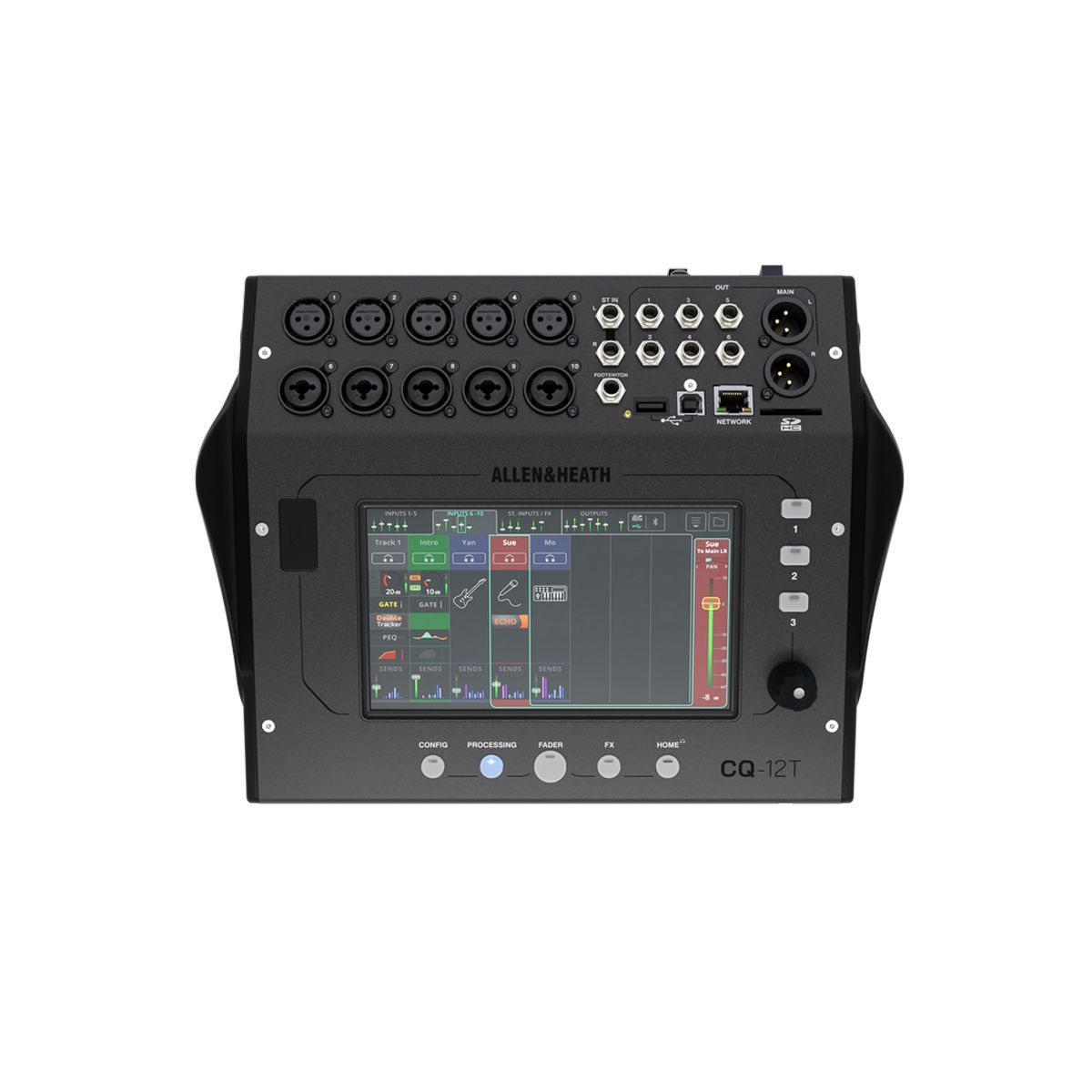 A&H CQ-12T Ultra-kompakt digitalmikser