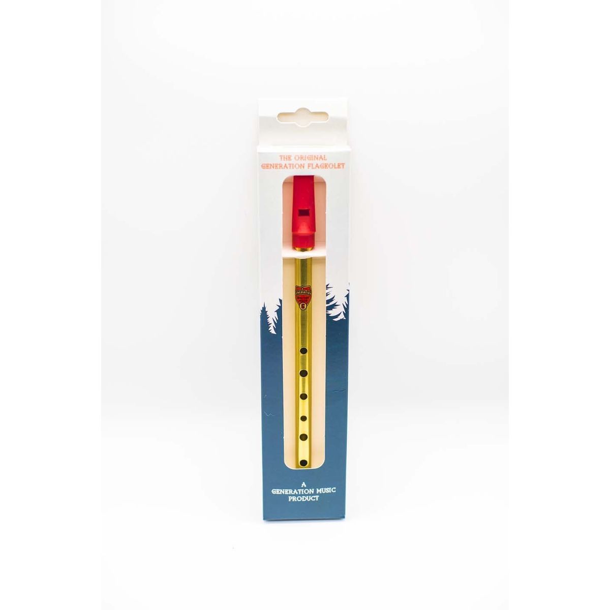 Generation Flageolet Blikkfløyte G-dur, messing