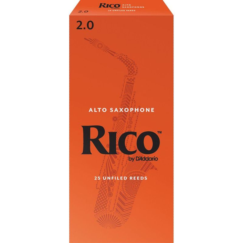 Rico RIA2520 fliser for sopran-saksofon 2, 25 stk