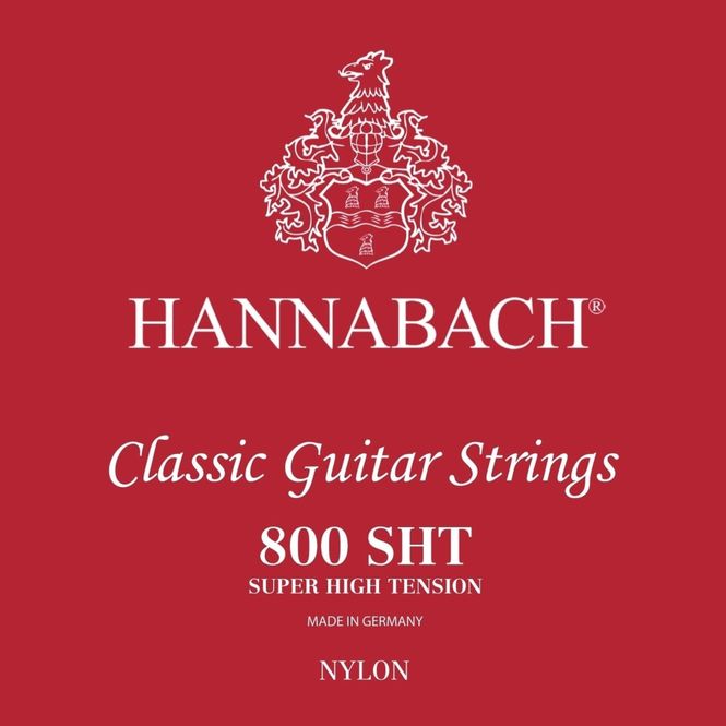 Hovedbilde Hannabach 800 SHT Strengesett klassisk gitar, Super High Tension