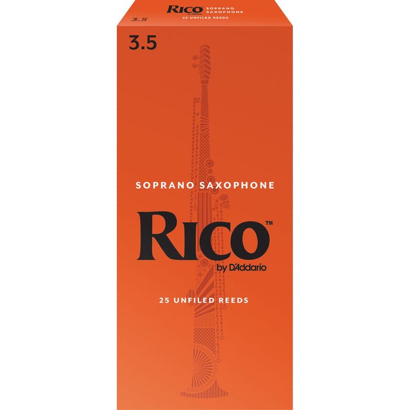 Rico RIA2535 fliser for sopran-saksofon 3.5, 25 stk