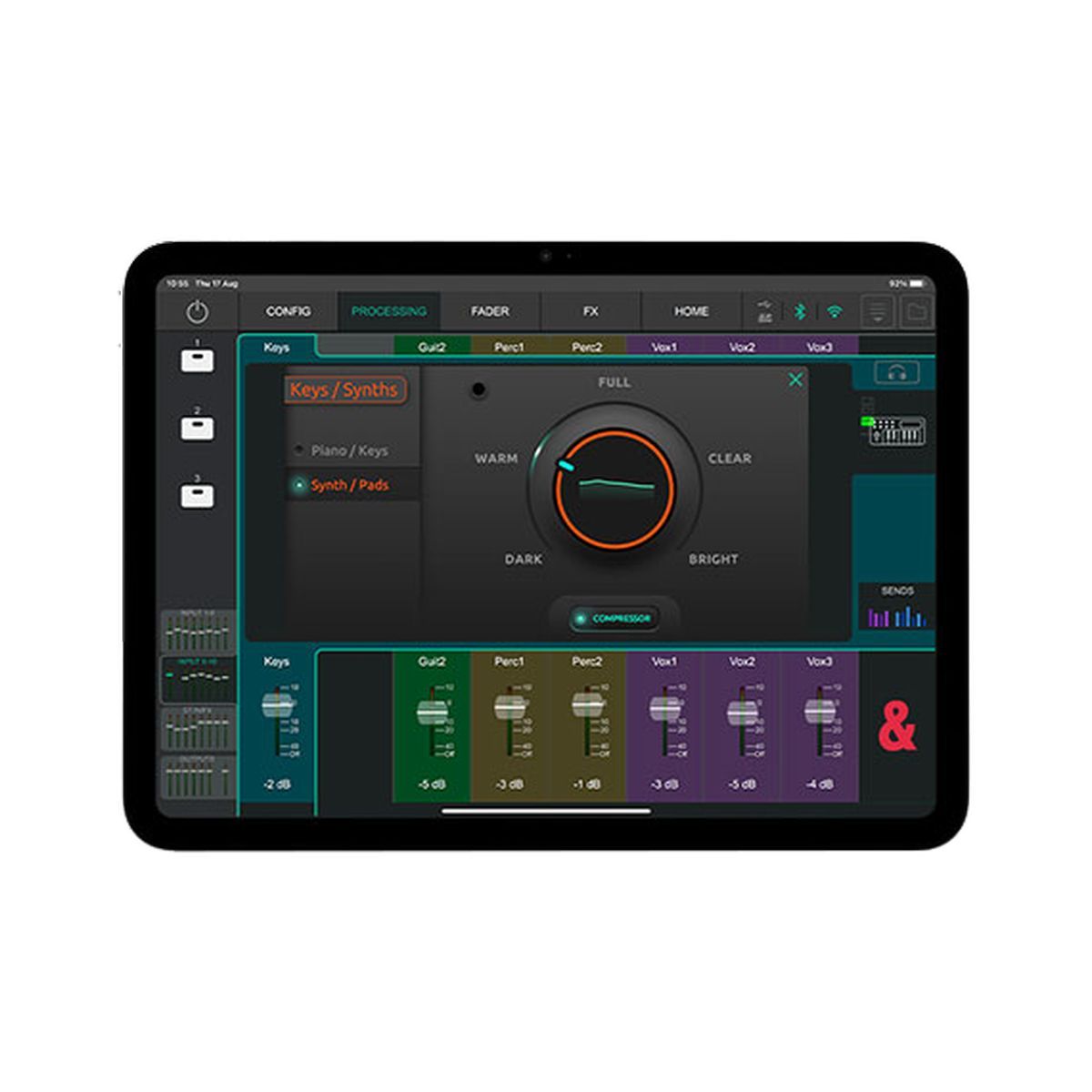 A&H CQ-12T Ultra-kompakt digitalmikser