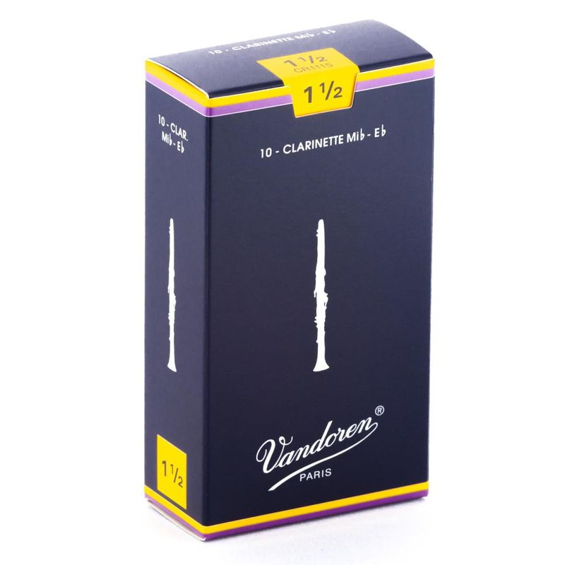 Vandoren V5 Traditional fliser til Eb-klarinett 1,5 (CR1115)