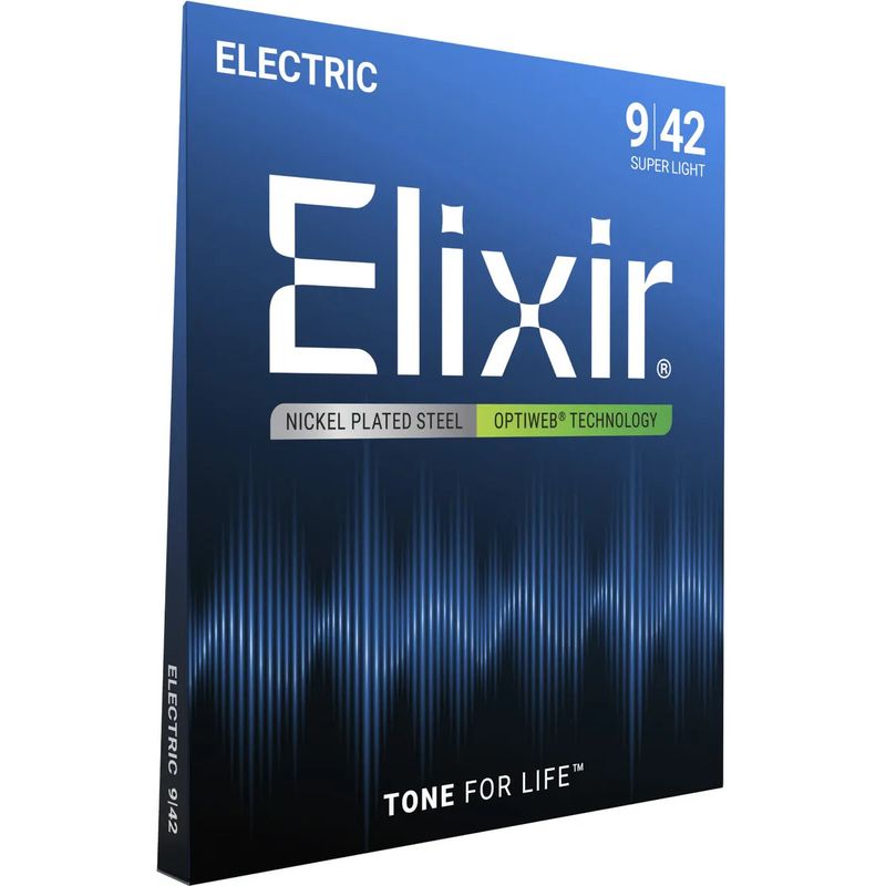 Elixir Optiweb Elgitarstrenger 19002, Super Light, 009-042