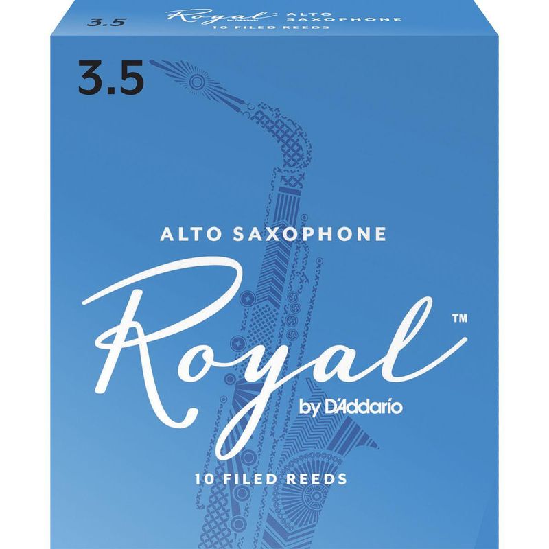 Royal RJB1035 fliser for alt-saksofon 3.5, 10 stk