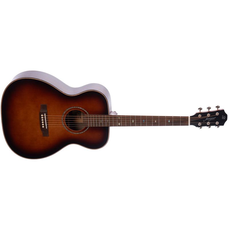 Morgan W 509 SE OM DVB - Westerngitar med pickup, Dark Violin Burst
