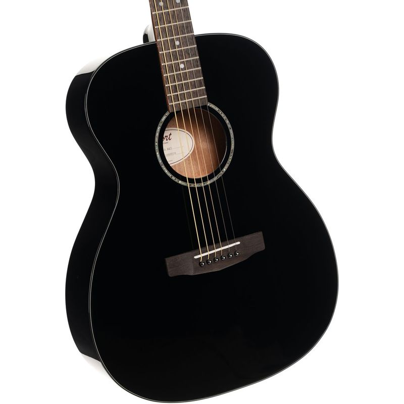 Cort L 60 CE BK Westerngitar med pickup, svart