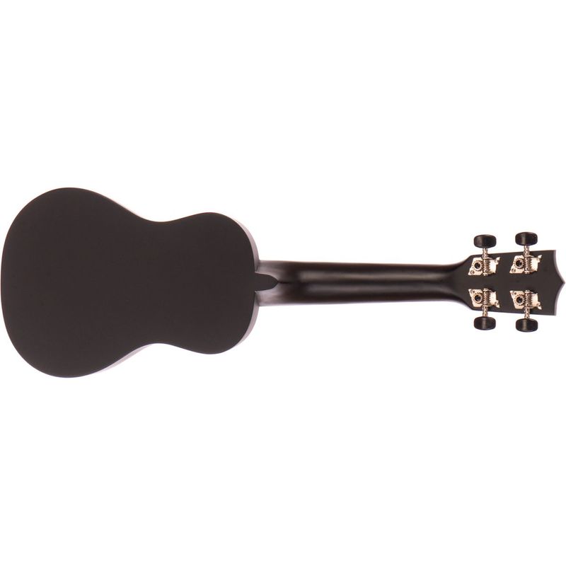 Morgan Sopran Ukulele UK S 100 BLK, svart, m/bag