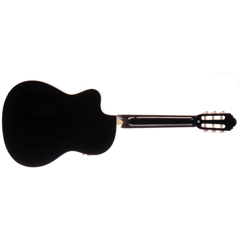 Morgan CG 10 CE BK Klassisk gitar med mic, Svart