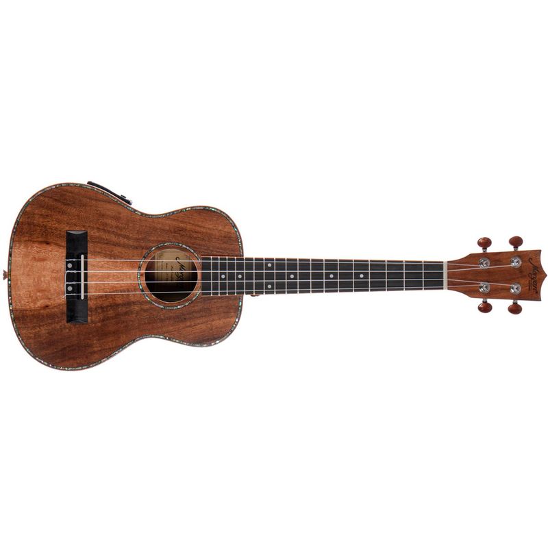 Morgan UK T 500 E Tenor-ukulele med koa og preamp, natur